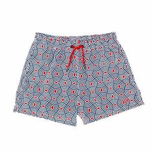 NEW EIGHT X men's weave it be swim trunks in multi
